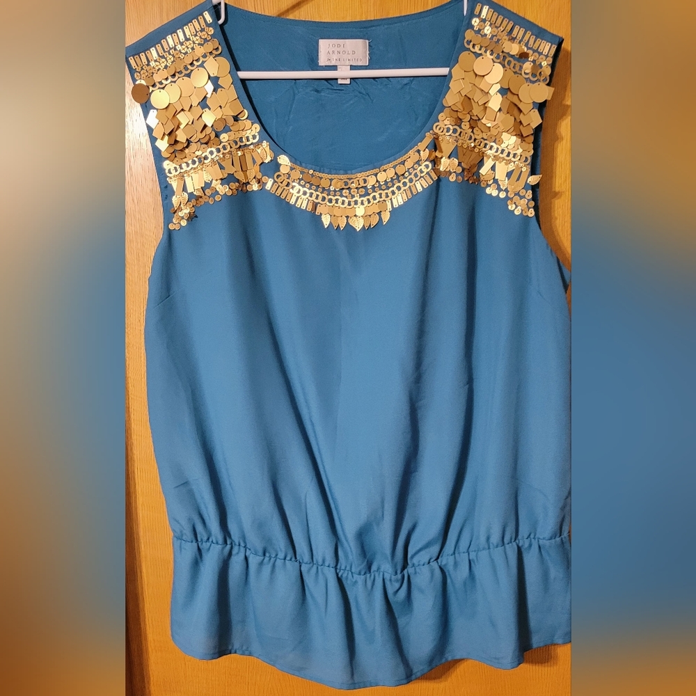 Women's Sequin Embellised Blouse.